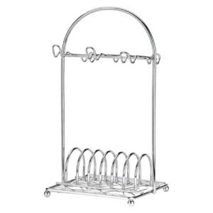 Tendance's Cup And Saucer Holder Silver – Wholesale & Export UAE - wholesale supplier | AgroFoods Global
