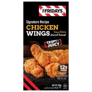 TGI Fridays Signature Recipe Classic Chicken Wings, 250g – Wholesale & Export UAE - wholesale supplier | AgroFoods Global
