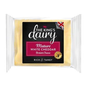 The King 39 S Dairy Mature White Cheddar Cheese 200g Quality — premium quality