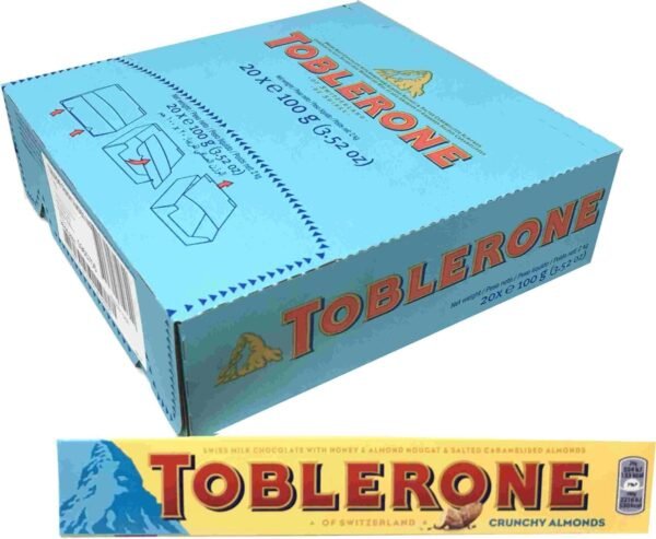 Toblerone Crunchy Almonds Box And pcs Ndash The Nuts Superma Toblerone Crunchy Almonds Box And pcs Ndash The Nuts Superma — premium quality