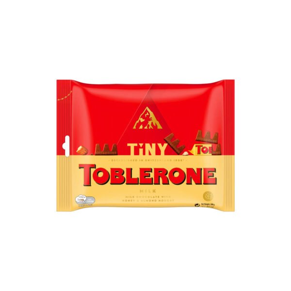 Toblerone Tiny Milk Chocolate With Almond Nougat 168g Ndash Toblerone Tiny Milk Chocolate With Almond Nougat 168g Ndash — premium quality