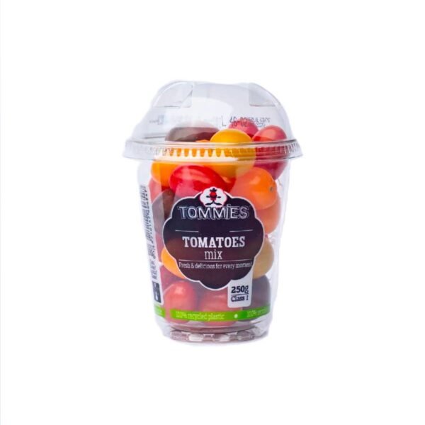 Tomato Cherry Mix Shakercup Netherlands 250g Pack Tomato Cherry Mix Shakercup Netherlands 250g Pack — premium quality