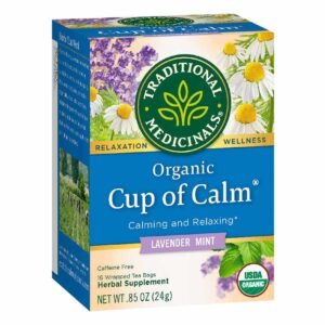 Traditional Medicinals Organic Cup Of Calm 16 Tea Bags – Wholesale & Export UAE - wholesale supplier | AgroFoods Global