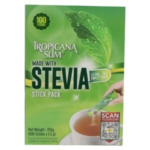 Tropicana Slim Stevia Calorie Free Sweetener Sticks 150g – Wholesale & Export UAE - wholesale supplier | AgroFoods Global