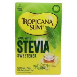 Tropicana Slim Stevia Sweetener 100 Sachets – Wholesale & Export UAE - wholesale supplier | AgroFoods Global
