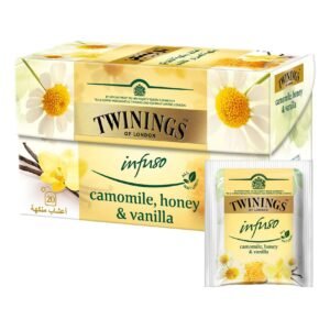 Twinings Infuso Camomile and Honey with Vanilla Tea Bags 20 Tea Bags wholesale UAE — bulk export supplier