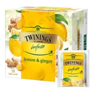 Twinings Infuso Lemon and Ginger Tea Bags 50 Tea Bags – Wholesale & Export UAE - wholesale supplier | AgroFoods Global