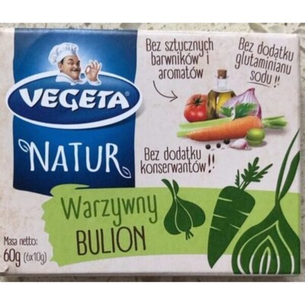 Vegeta Natur Vegetable Stock Cube 60g wholesale UAE — bulk export supplier