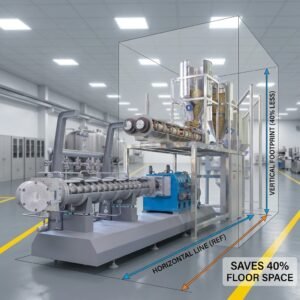 Vertical Fish Feed Production Line 1