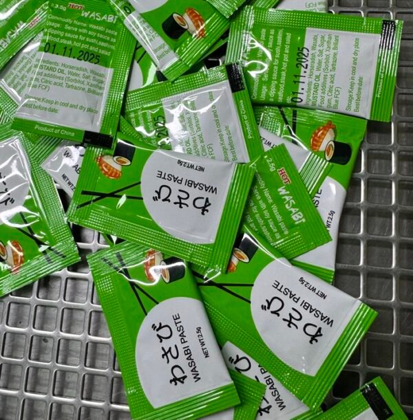 Wasabi Sachet Wasabi Powder for Sushi Wasabi Sachet Wasabi Powder for Sushi