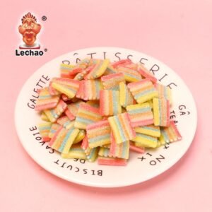 Wholesale Gummy Candies Colored Short Belts