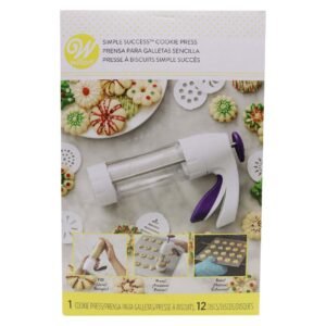 Wilton Simple Success Cookie Press 191001676 White And Purple 13 PCS – Wholesale & Export UAE - wholesale supplier | AgroFoods Global