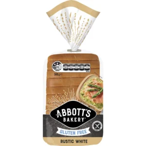 Abbott's Bakery Gluten Free Rustic White Bread Slice Loaf