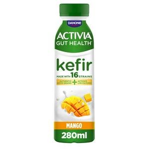 Activia 280g Kefir Mango Gut Health Fruit Yoghurt Drink