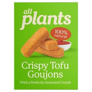 all plants 160g Spinach & Peas Tofu Goujons
