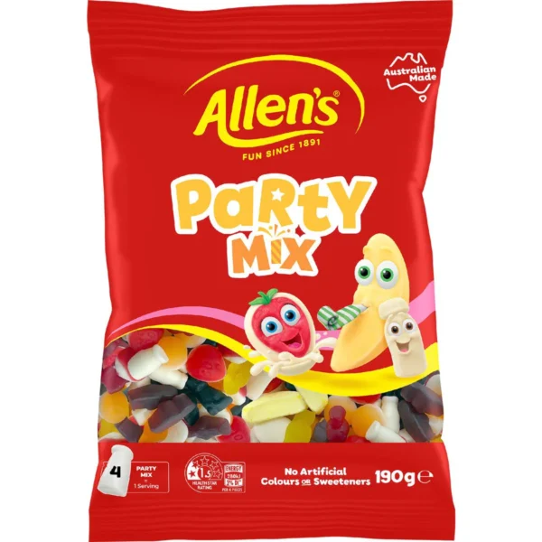 Allen's Party Mix Lollies Bag