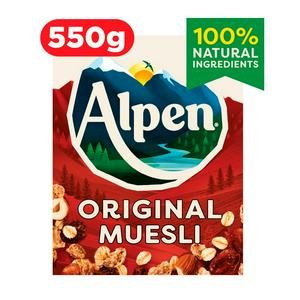 Alpen Original Muesli Breakfast Cereal 550g