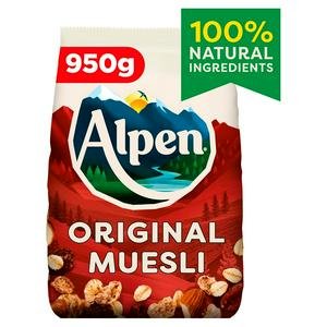 Alpen Original Muesli Breakfast Cereal 950g
