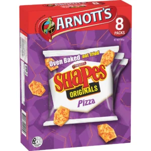Arnott's Shapes Cracker Biscuits Pizza