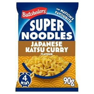 Batchelors Super Noodles Japanese Katsu Curry Flavour 90g