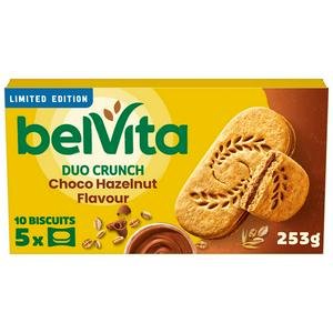 Belvita Sandwich 253g Chocolate Hazelnut Breakfast Biscuits