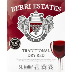 Berri Estates Cask Wine Traditional Dry Red Berri Estates Cask Wine Traditional Dry Red
