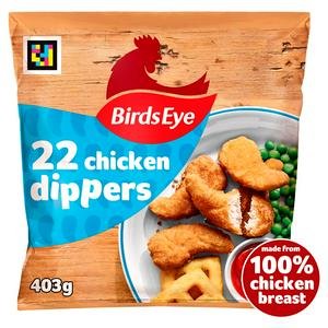 Birds Eye 22 x Crispy Chicken Dippers 403g