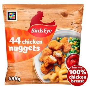 Birds Eye 44 x Breaded Chicken Nuggets 695g