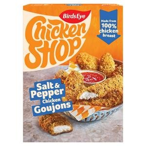 Birds Eye Chicken Shop 325g Salt & Pepper Breaded Chicken Goujons