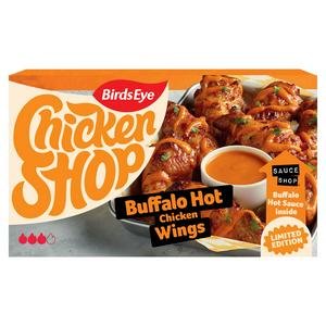 Birds Eye Chicken Shop 385g Buffalo Hot Chicken Wings, Limited Edition