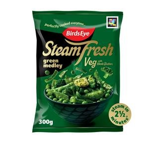Birds Eye Steamfresh Green Medley Steam Bags x2 300g