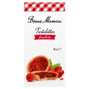 Bonne Maman 9 Raspberry Tartelettes 135g