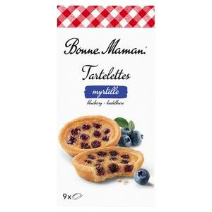 Bonne Maman 9 x Blueberry Tartelettes 135g