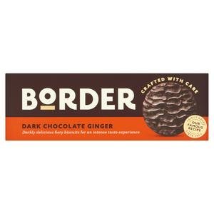 Border Dark Chocolate & Ginger Biscuits 150g