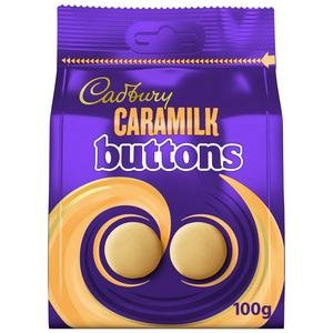 Cadbury Caramilk Golden Caramel Chocolate Buttons Pouch 105g