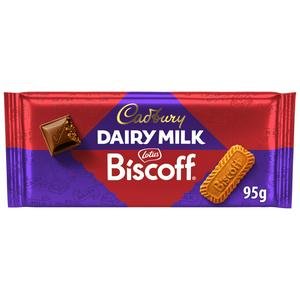 Cadbury Dairy Milk Biscoff Biscuit Chocolate Bar 105g