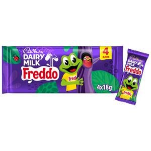 Cadbury Dairy Milk Freddo 4 x 18g Multipack Chocolate Bar