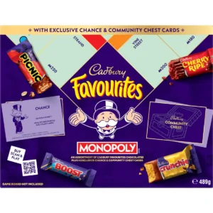 Cadbury Favourites Monopoly Game Chocolate Box