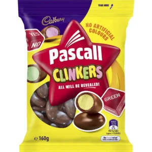 Cadbury Pascall Clinker Milk Chocolate Lollies Snack & Share Bag