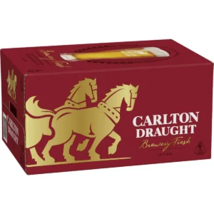Carlton Draught Lager Bottles