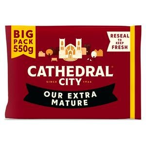 Cathedral City Extra Mature Cheddar Cheese 550g