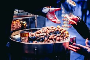 Organic Larder Organic Roasted Chestnuts, 100g – Wholesale & Export UAE - wholesale supplier | AgroFoods Global