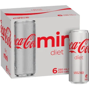 Coca-Cola Diet Soft Drink Mini Cans
