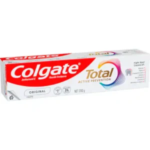 colgate total antibacterial toothpaste original value pack