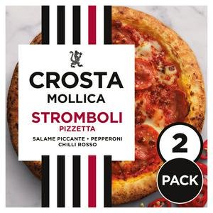 Crosta & Mollica Stromboli Sourdough Pizza Spicy Salami & Pepperoni Crumble 434g