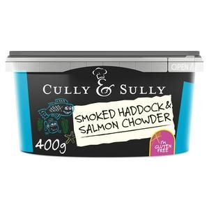 Cully & Sully a Lightly Smoked Haddock & Salmon Chowder 400g