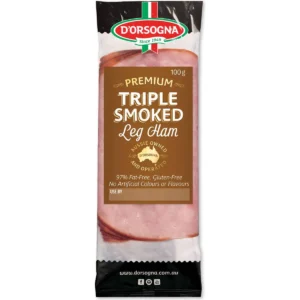 D'Orsogna Deli Fresh Leg Ham Triple Smoked