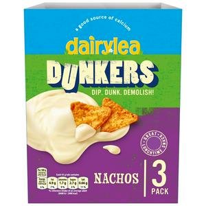 Dairylea Dunkers Nachos Cheese Snacks 3 x 43g