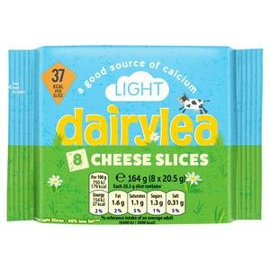 Dairylea Light Cheese Slices 8 x 18.75g