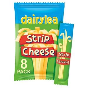 Dairylea Strip Cheese 8 x 17.5g
